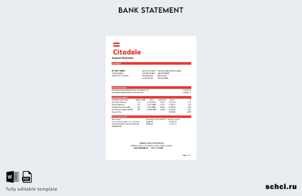 цифровая загрузка Эстония, шаблон Excel банковской выписки Citadele Banka Eesti 